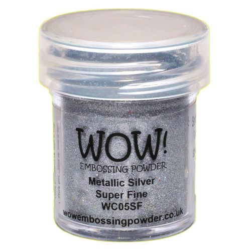 WOW! Embossing Powder Super Fine 15ml Silver