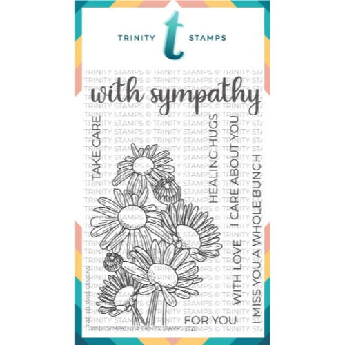 Trinity Stamps With Sympathy - 4x6 Stamp Set