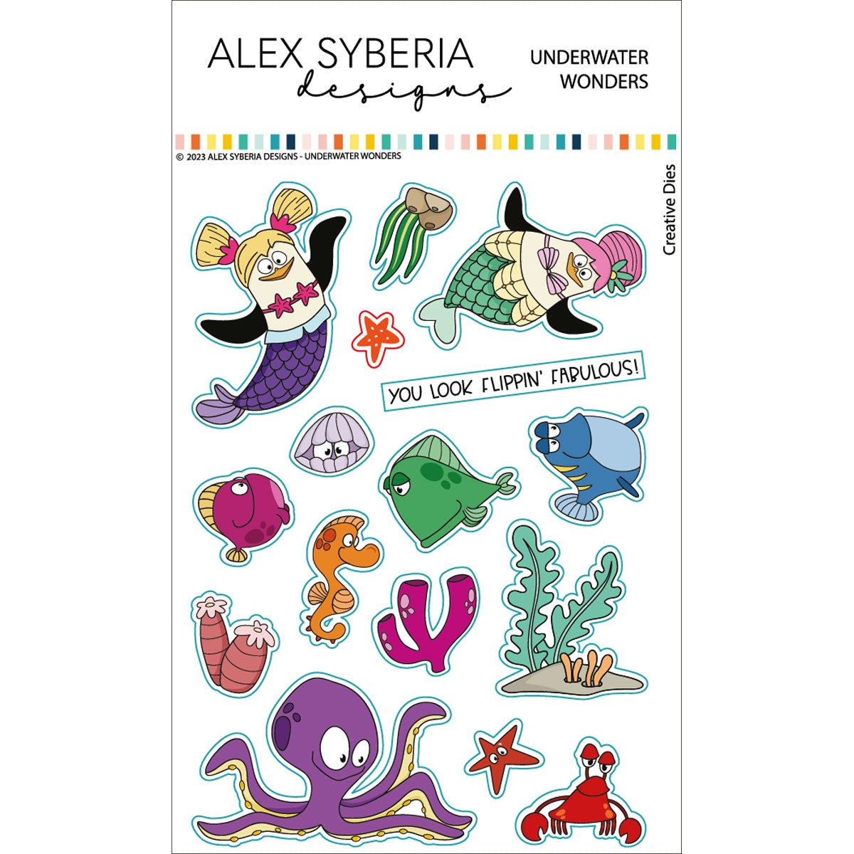 Alex Syberia Designs Underwater Wonders Die Set