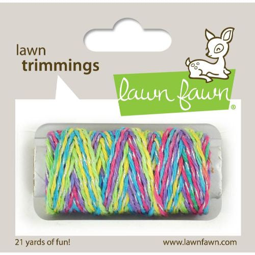 Lawn Trimmings unicorn tail sparkle cord