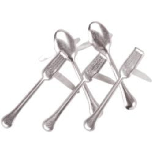 Eyelet Outlet Shape Brads 12/Pkg Utensils