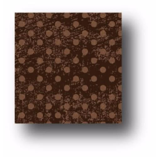 Memory Box Paper- Vanilla Bean Distressed Dots Pattern- 8 1/2 x 11