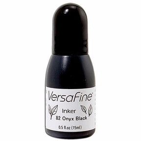 VersaFine Pigment Ink Refill .5oz Onyx Black - Auzz Trinklets N Krafts