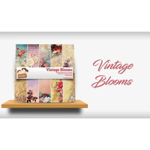 Bob N Betty Vintage Blooms 12'x12' Paper Pad