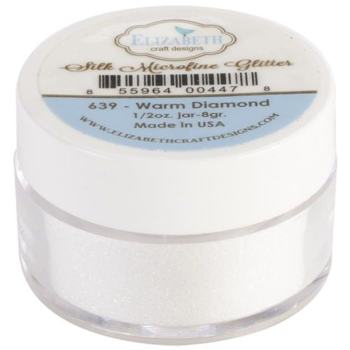 Elizabeth Craft Designs Silk Microfine Glitter .5oz Warm Diamond