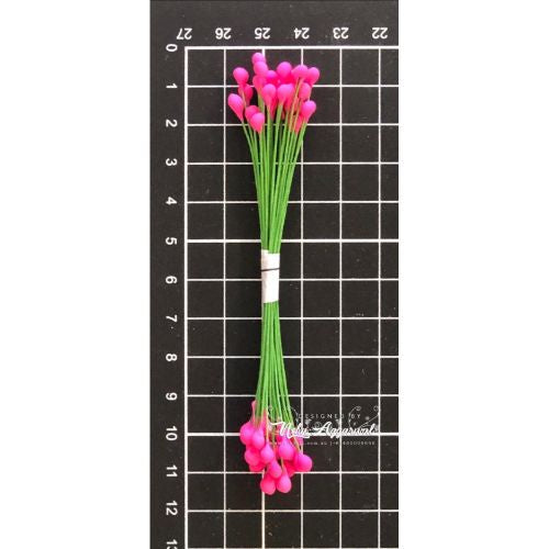 ATK Pink Wire Stamen 1 Bunch