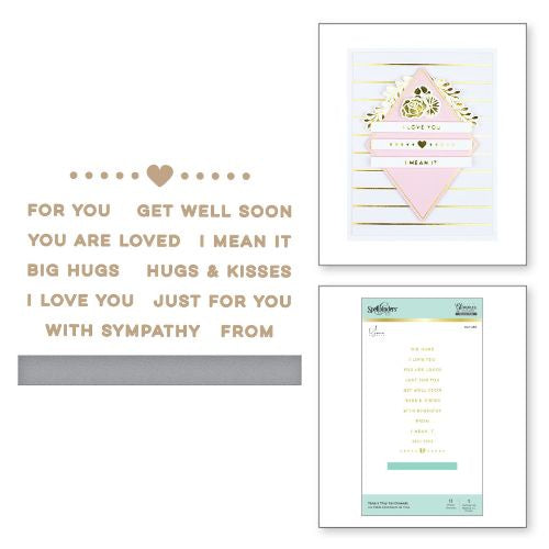 Spellbinders Glimmer Hot Foil Plates By Yana Smakula Tiny Sentiments