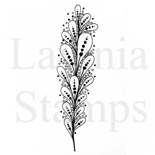 Lavinia Stamps Zen leaf 2 LAV325