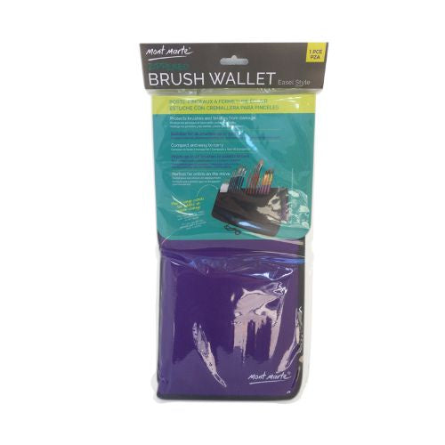 Mont Marte Zippered Brush Wallet